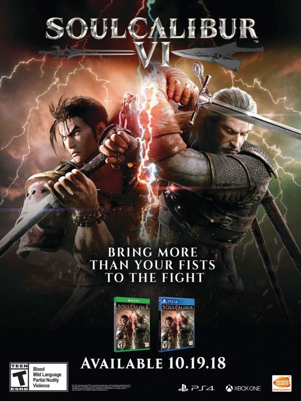 Soul Calibur VI US poster